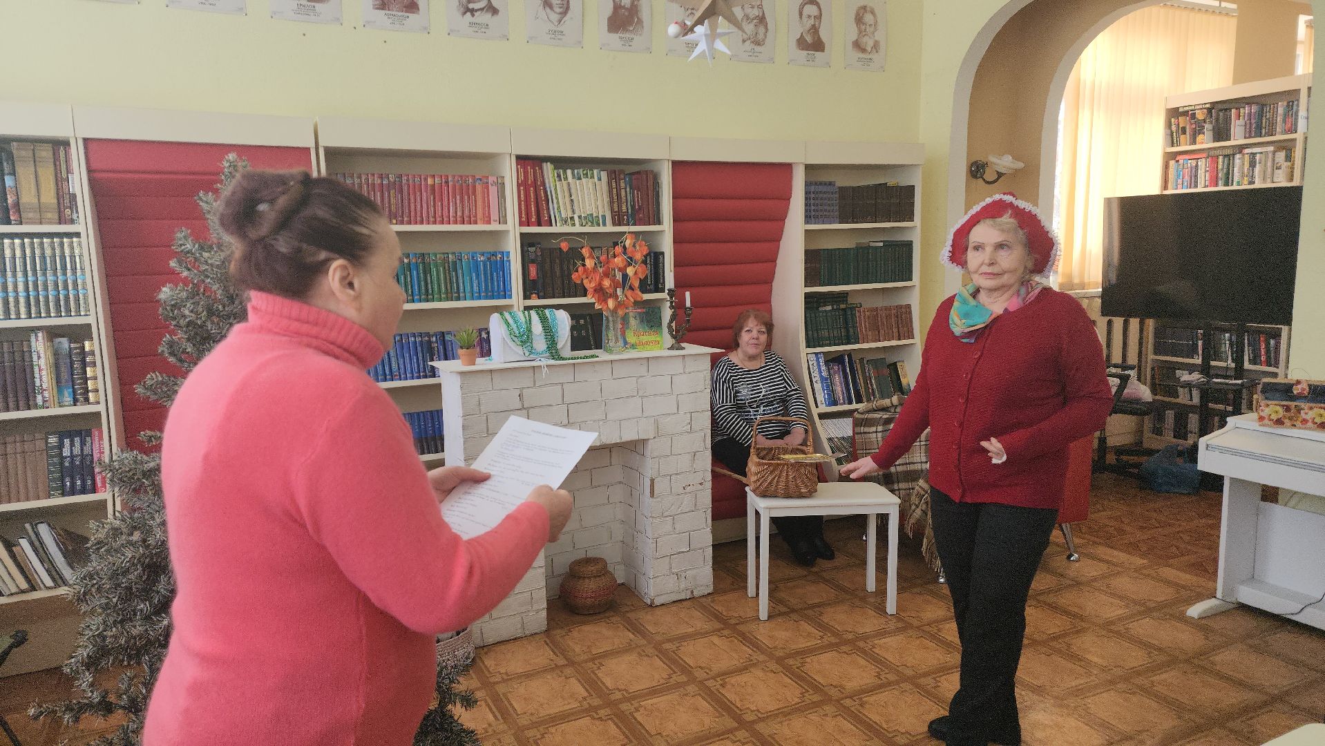 шатура, немец, немецкий язык, активное долголетие, театр, спектакль, красная шапочка на немецком,