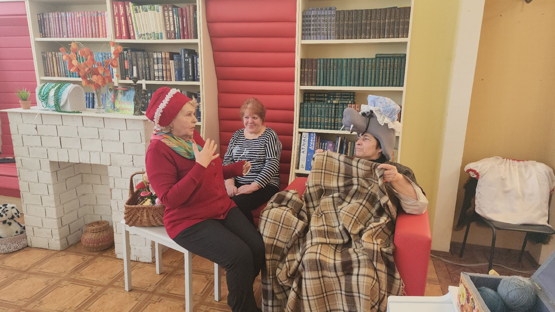 шатура, немец, немецкий язык, активное долголетие, театр, спектакль, красная шапочка на немецком,