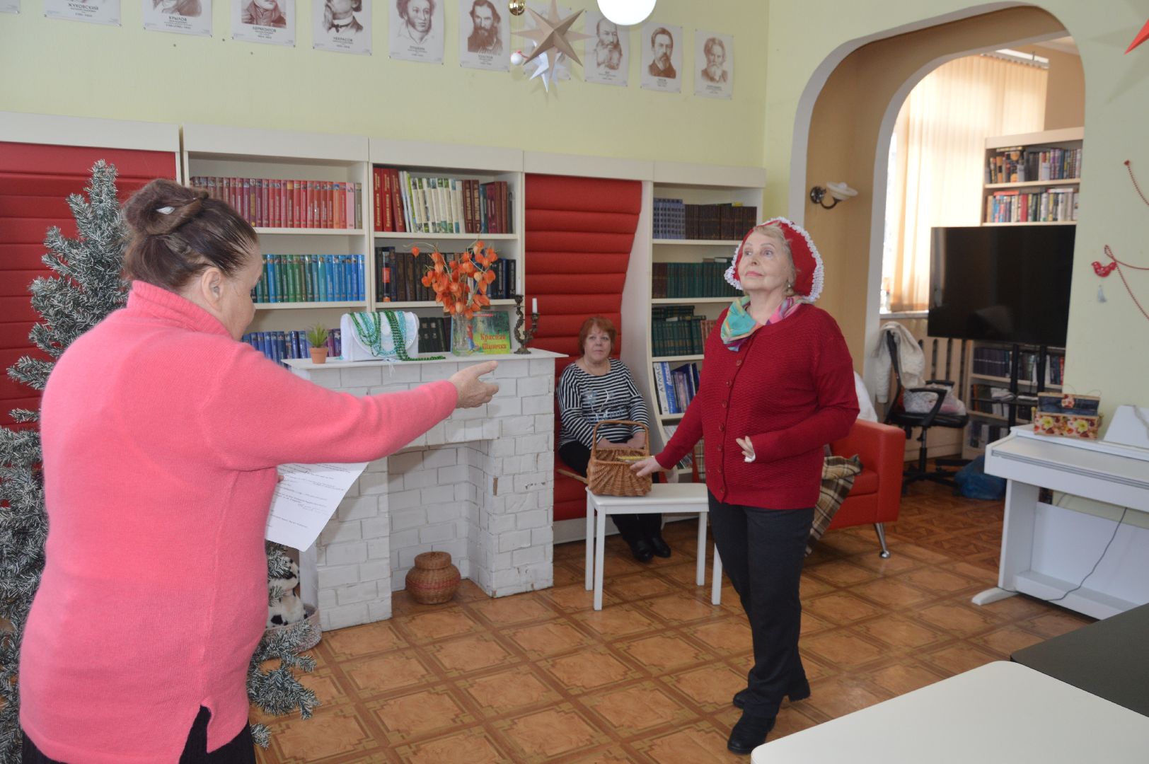 шатура, немец, немецкий язык, активное долголетие, театр, спектакль, красная шапочка на немецком,