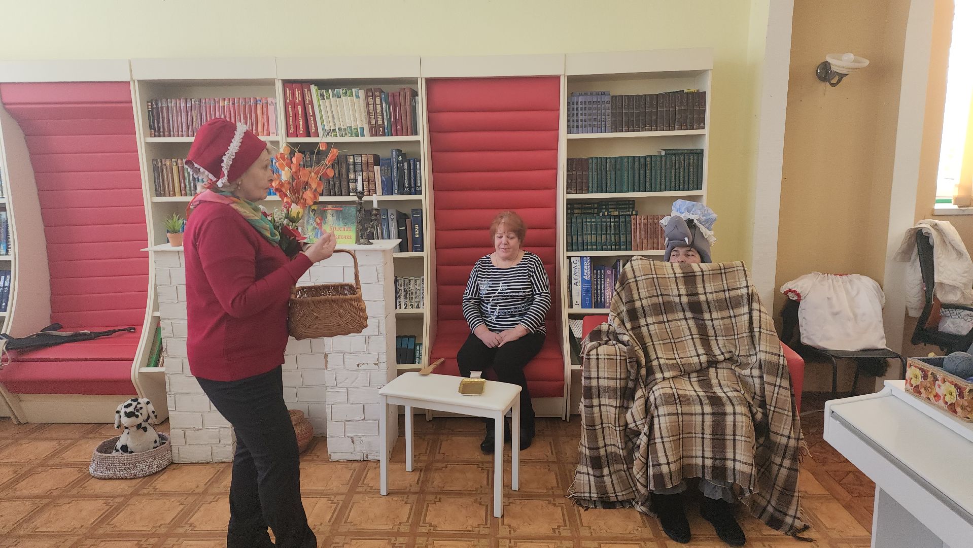 шатура, немец, немецкий язык, активное долголетие, театр, спектакль, красная шапочка на немецком,