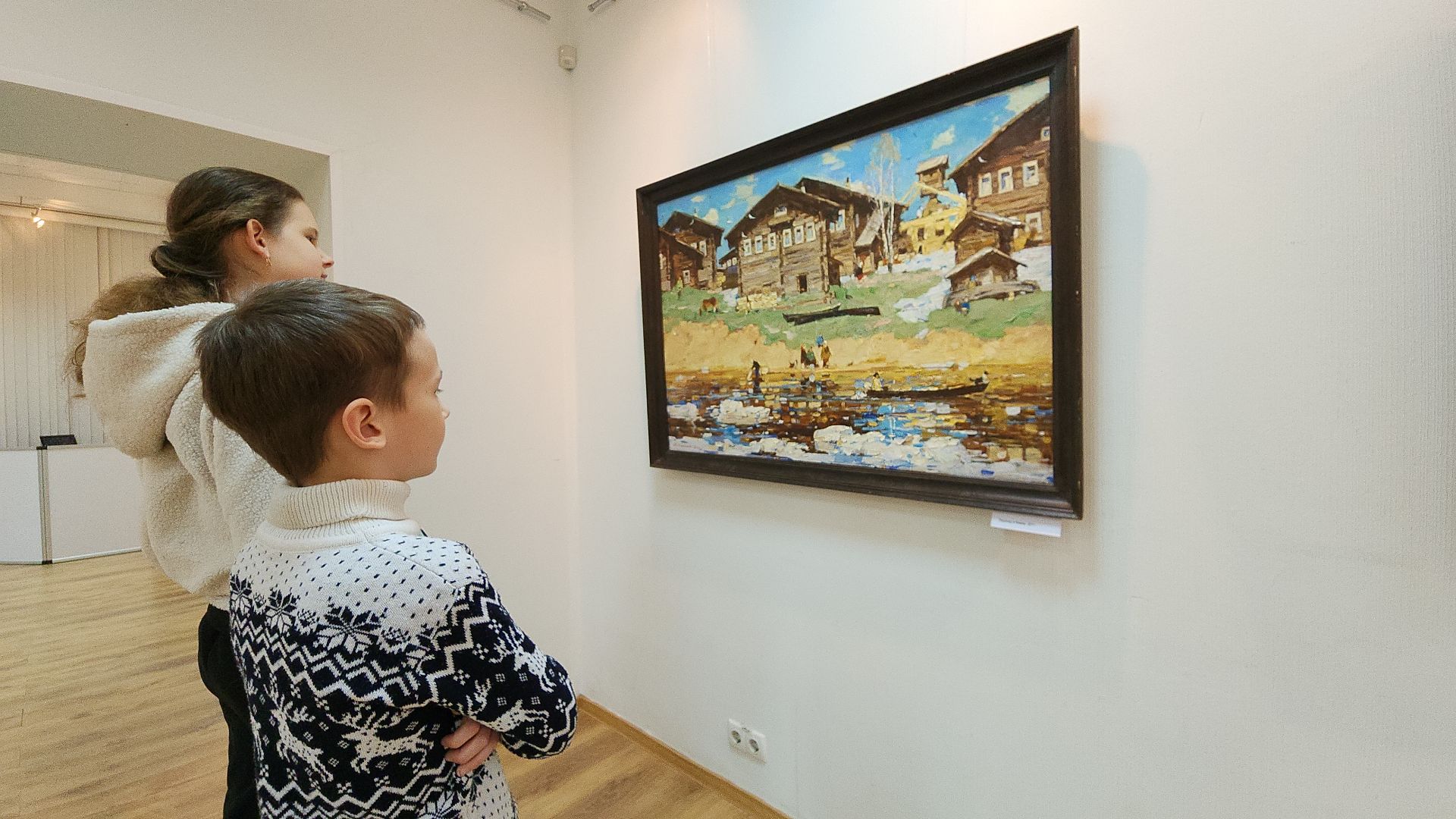 электросталь, мой город, культура, культура подмосковья, выставка, художник, художественная выставка, выставочный зал, русский север,