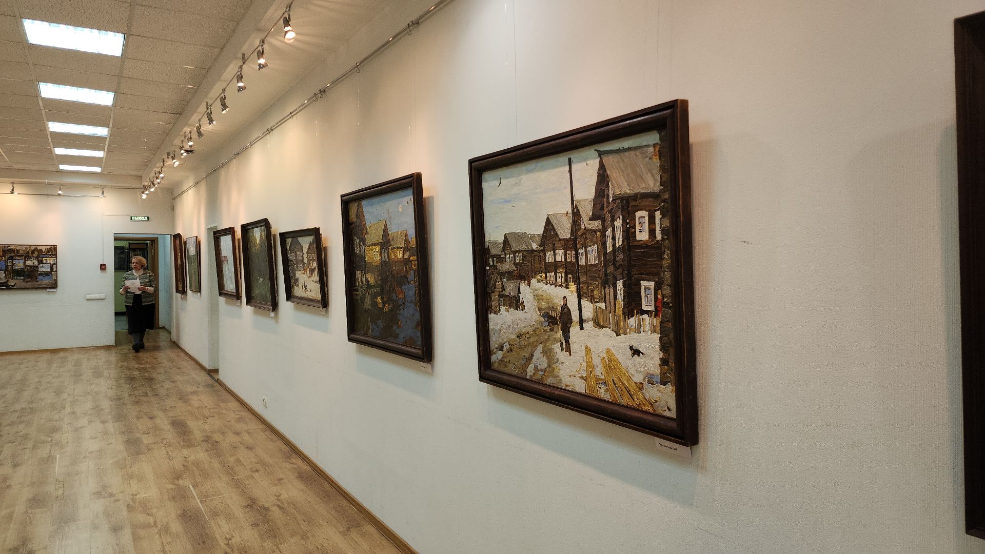 электросталь, мой город, культура, культура подмосковья, выставка, художник, художественная выставка, выставочный зал, русский север,