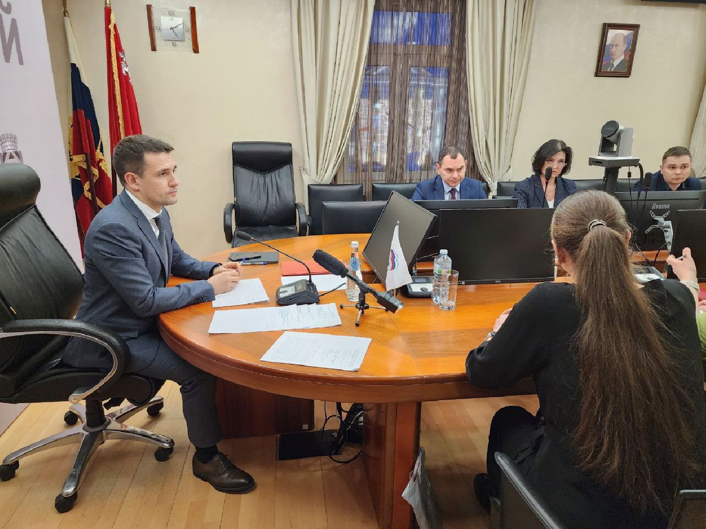 встреча с жителями, глава муниципалитета, открытая власть, видное, ленинский округ,