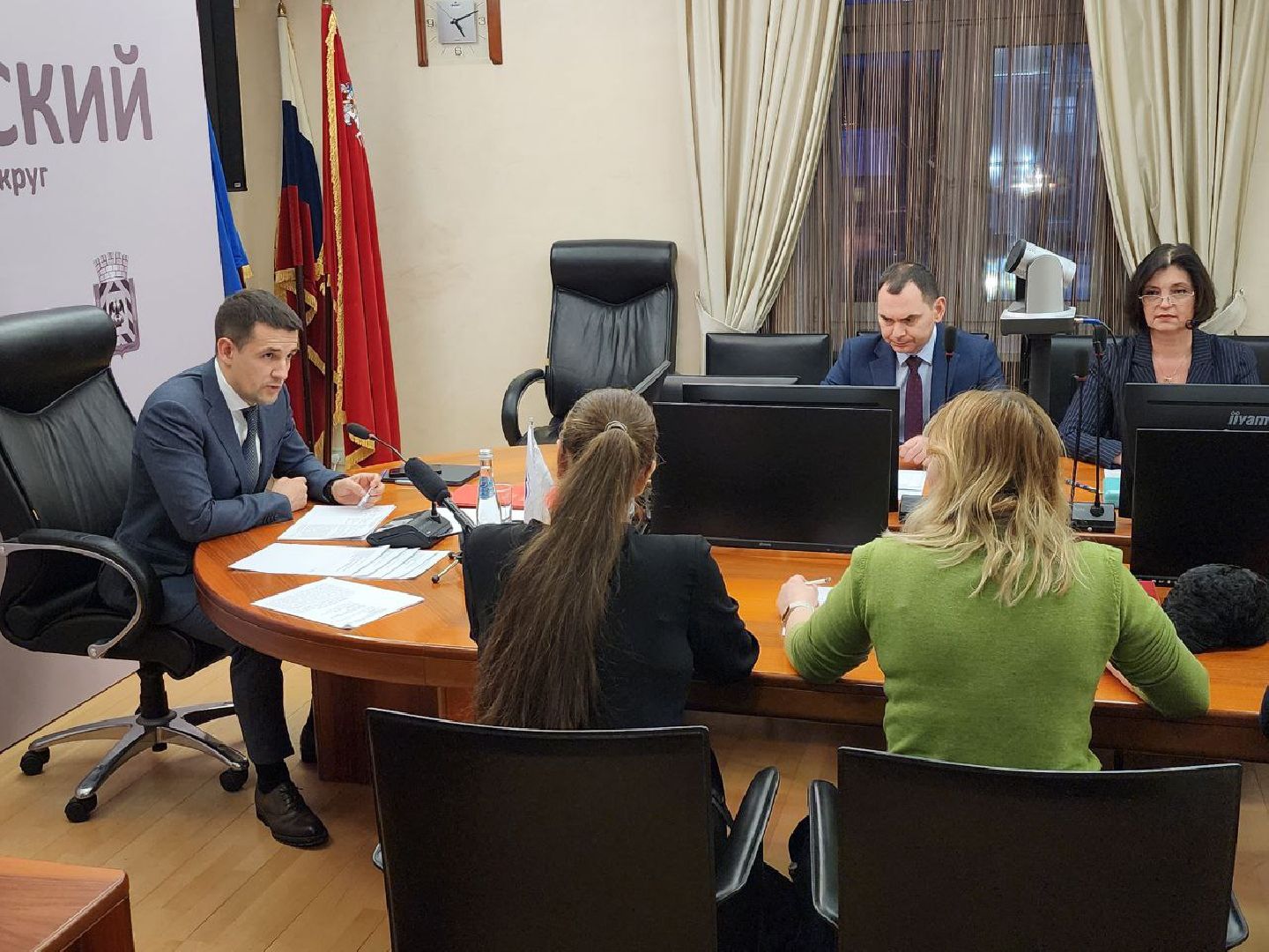 встреча с жителями, глава муниципалитета, открытая власть, видное, ленинский округ,