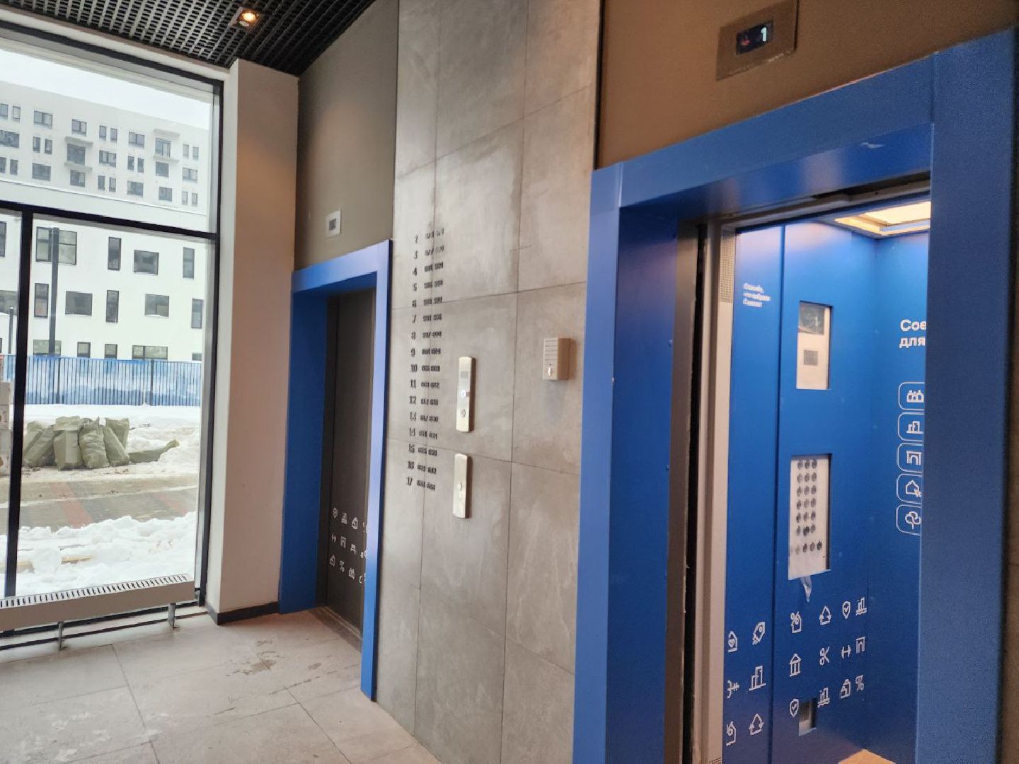 мытищи, лифт, ЖК Самолет, грузовой лифт,