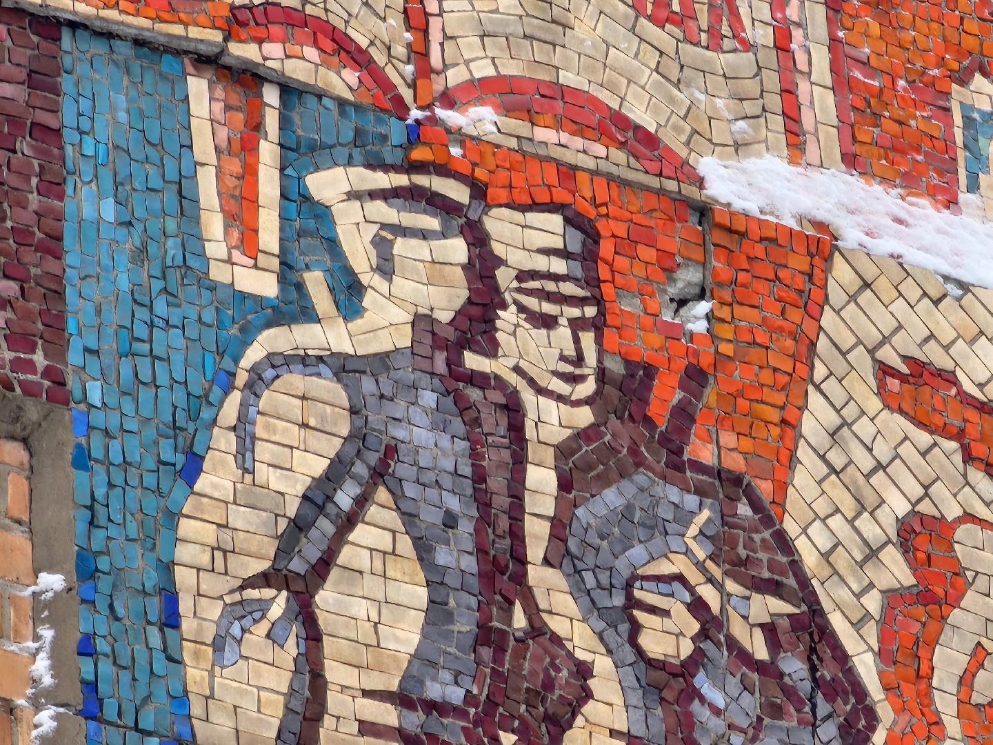 Павловский Посад, Городской округ Павловский Посад, Мозаики, Художник, История, Память,