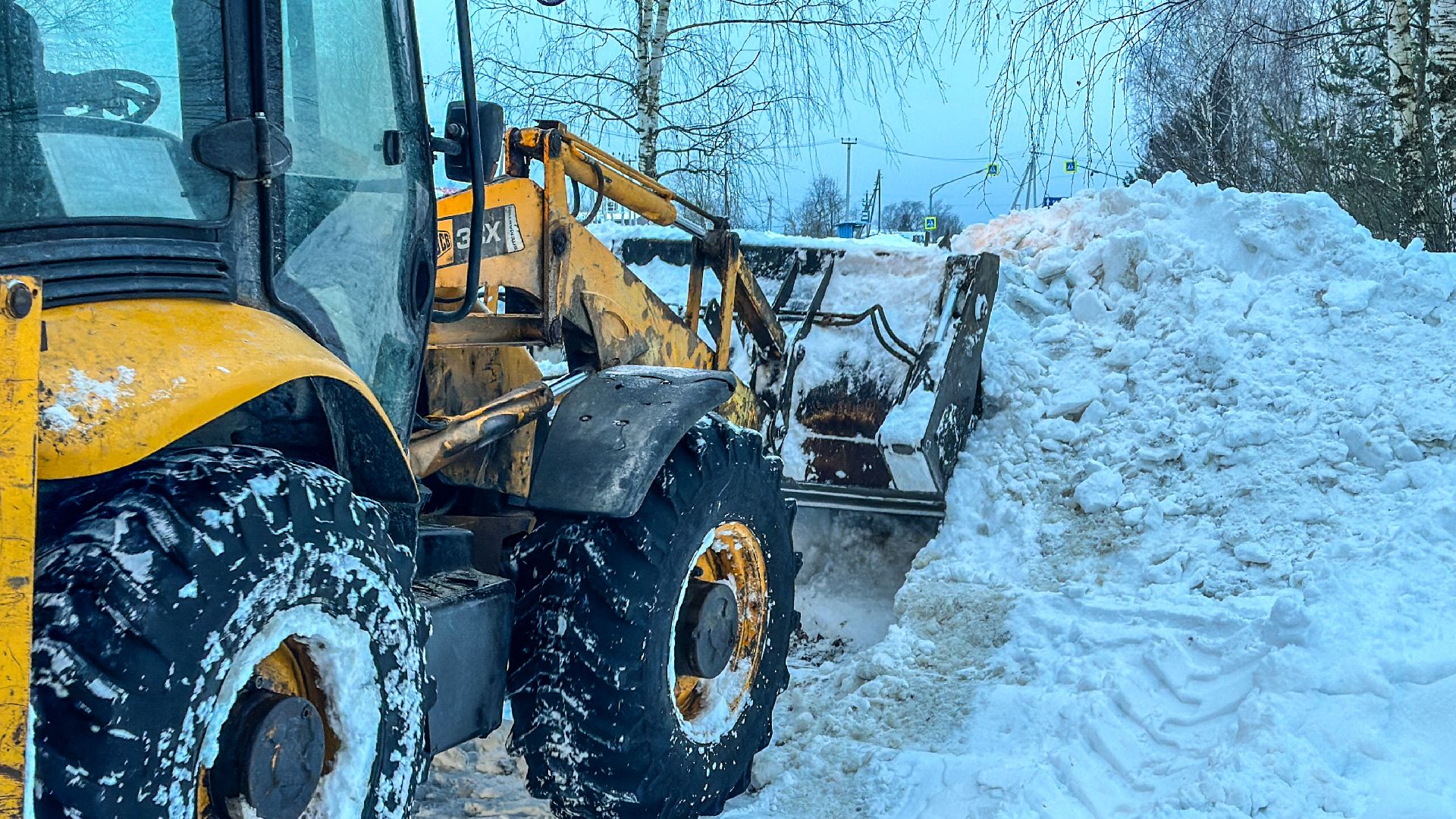 Клин, общество, транспорт, ЖКХ, уборка снега,
