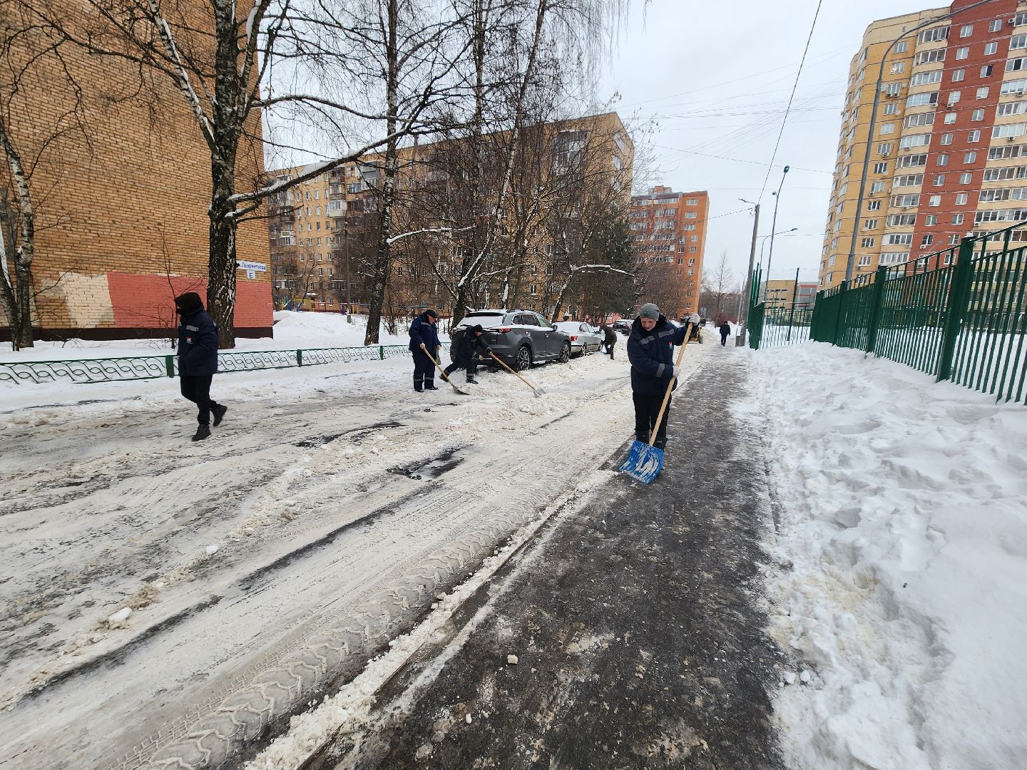 долгопрудный, трактор, погрузчик, мбу благоустройство,