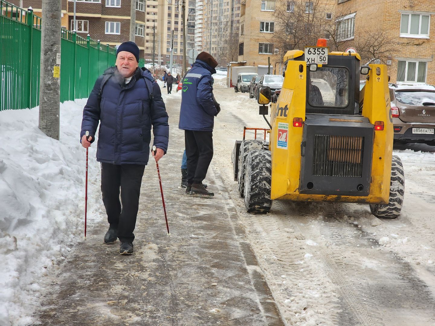 долгопрудный, трактор, погрузчик, мбу благоустройство,