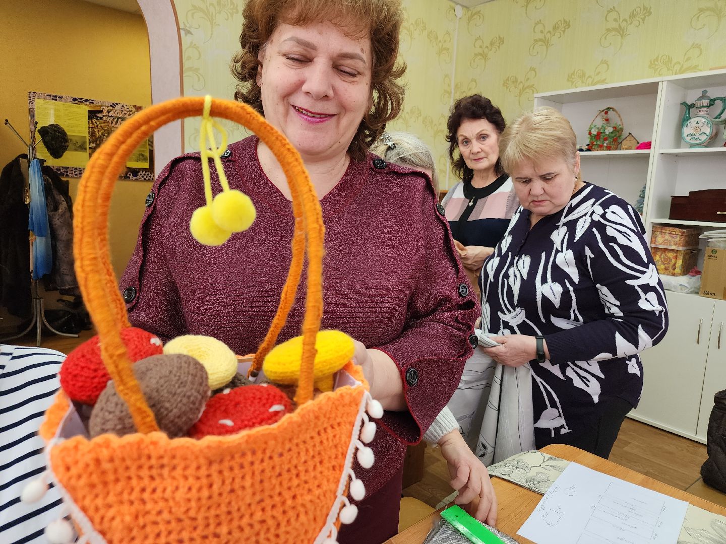 активное долголетие, вязание крючком, орехово зуево,