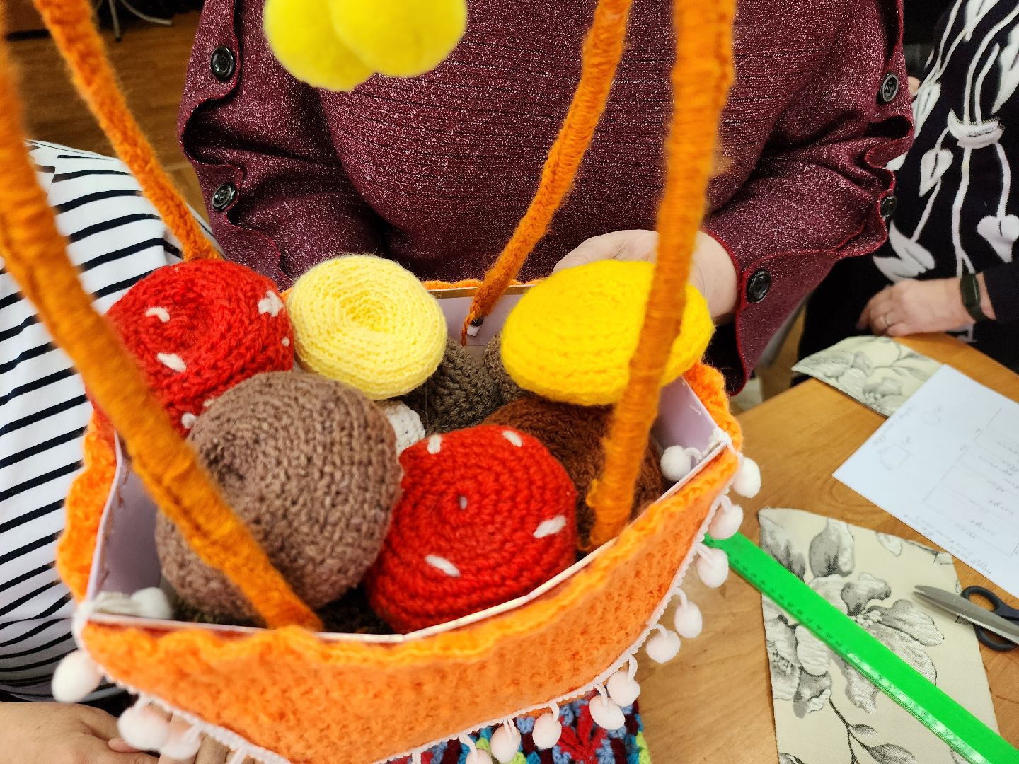 активное долголетие, вязание крючком, орехово зуево,