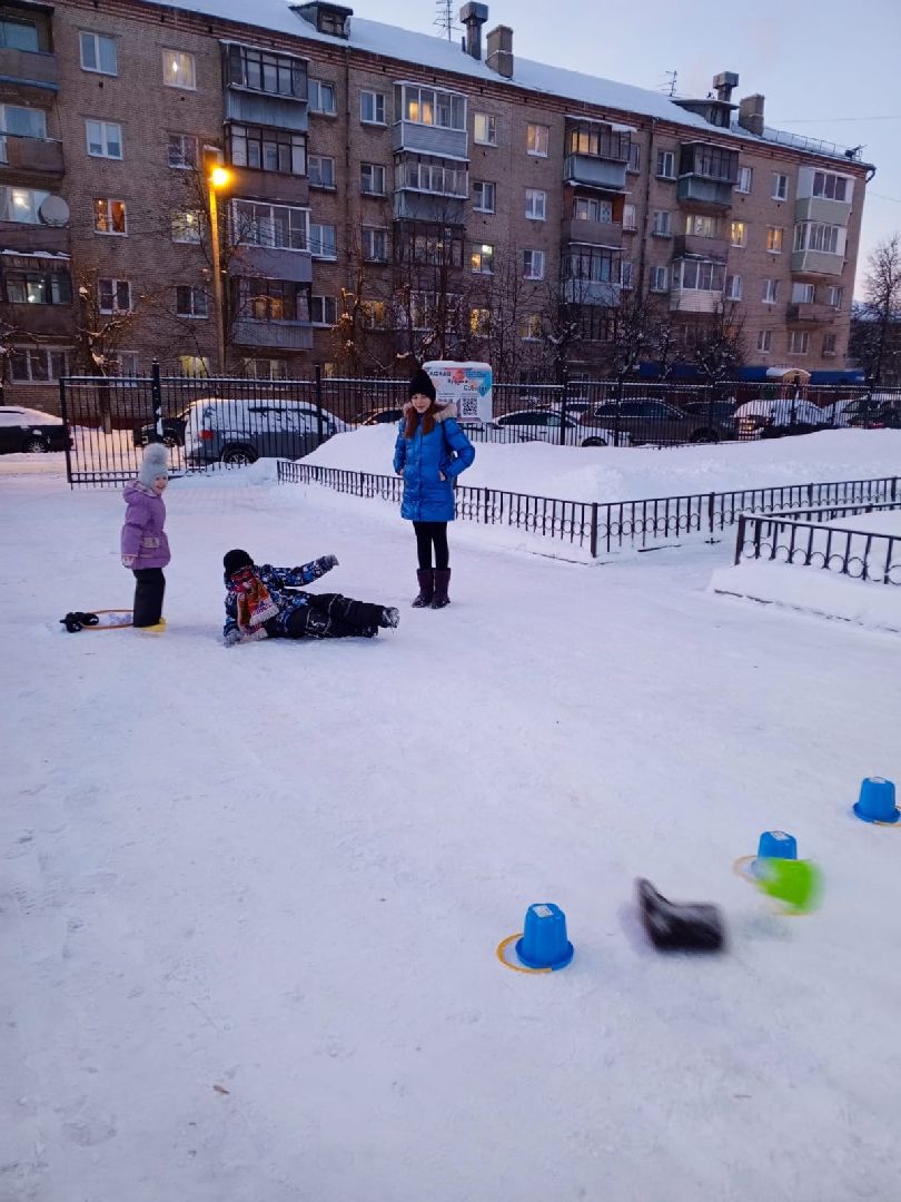 пушкино, снеговик, зима в подмосковье, игры, веселые старты,
