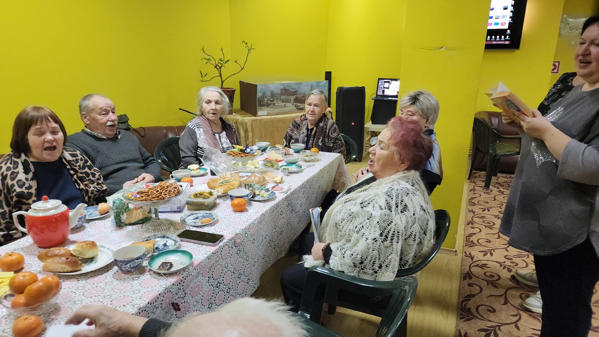 волоколамск, культура, активное долголетие, день пирога, мероприятие, долголеты,