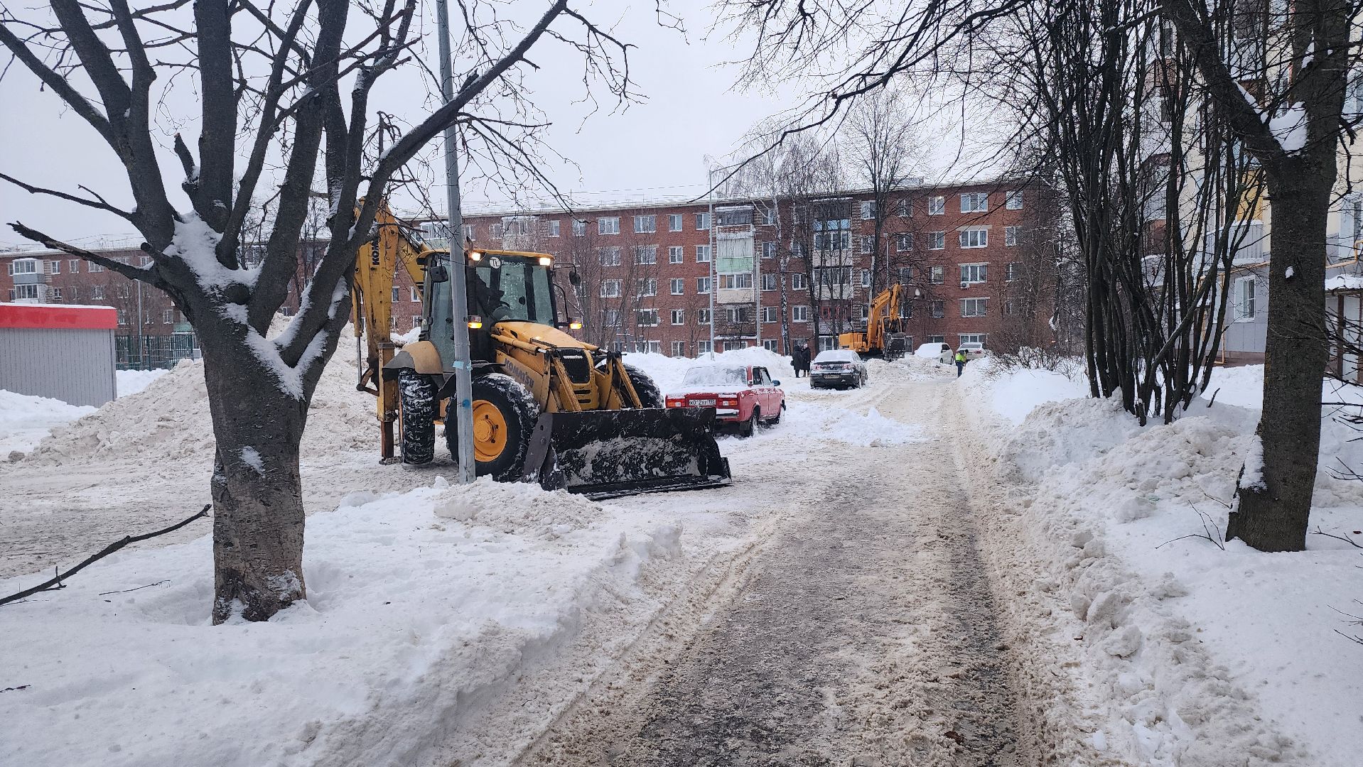 кашира, жкх, снегопад, уборка снега, вывоз снега, реагенты, коммунальные службы, мбу благоустройство,