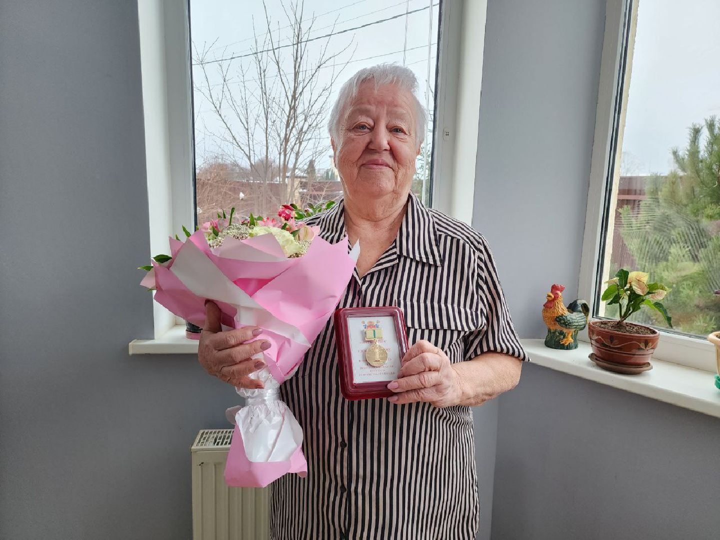 можайск, можайский городской округ, подмосковье, блокадники, юбилейные медали, глава, поздравил, Ленинград, блокада Ленинграда,