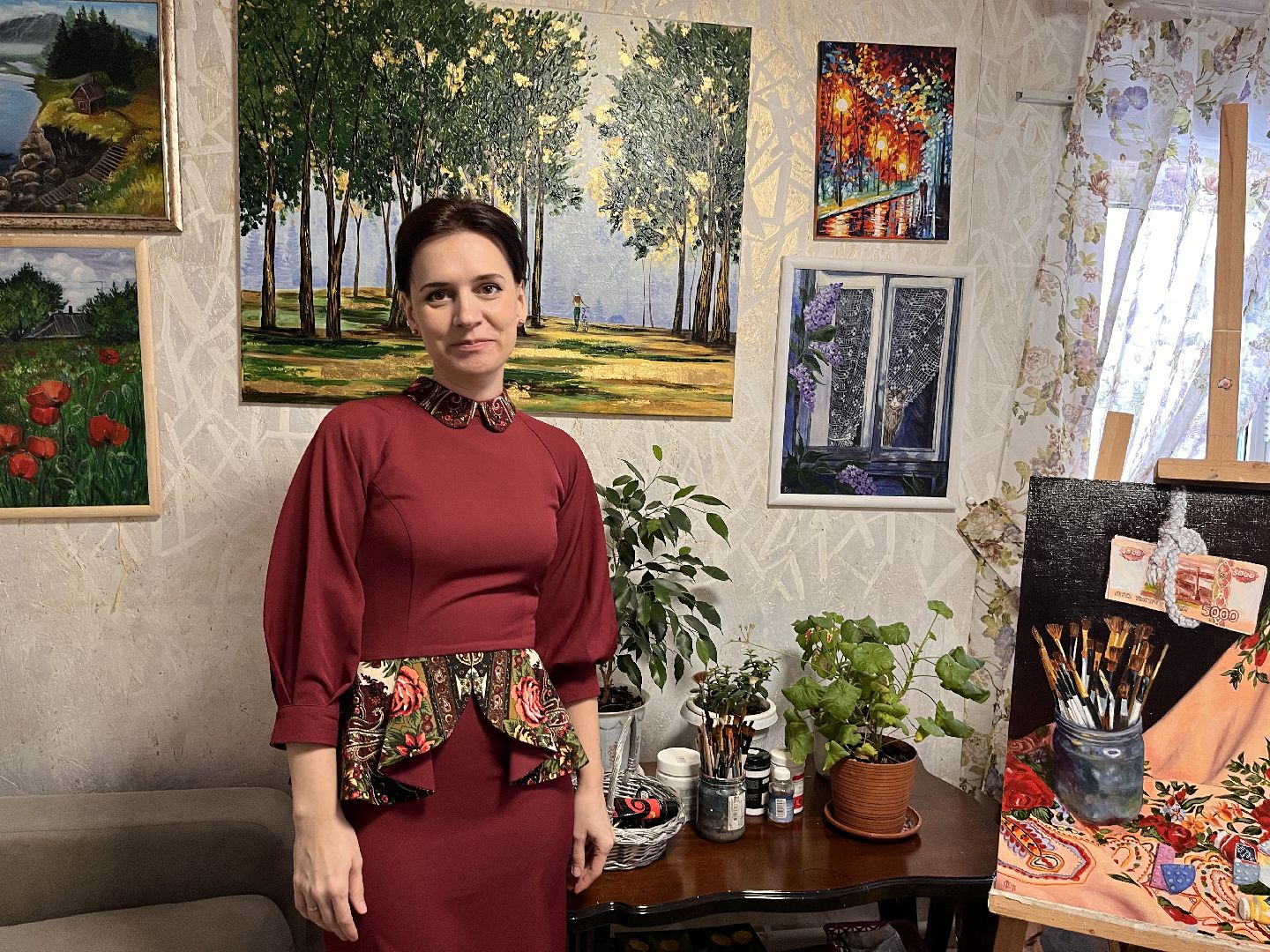 шаховская, художественная выставка, художник,