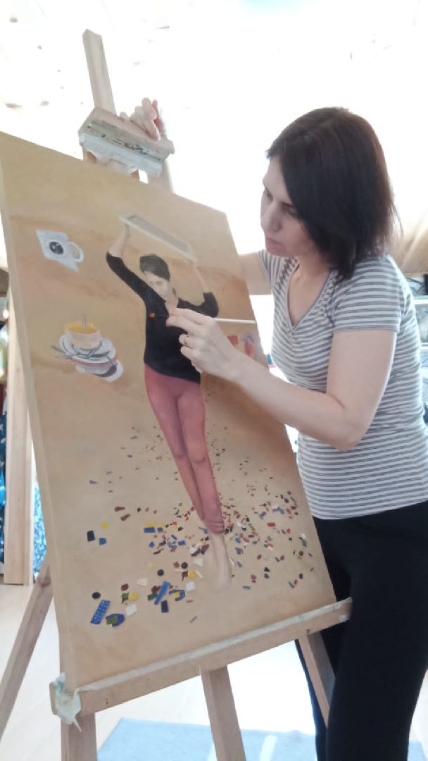 шаховская, художественная выставка, художник,