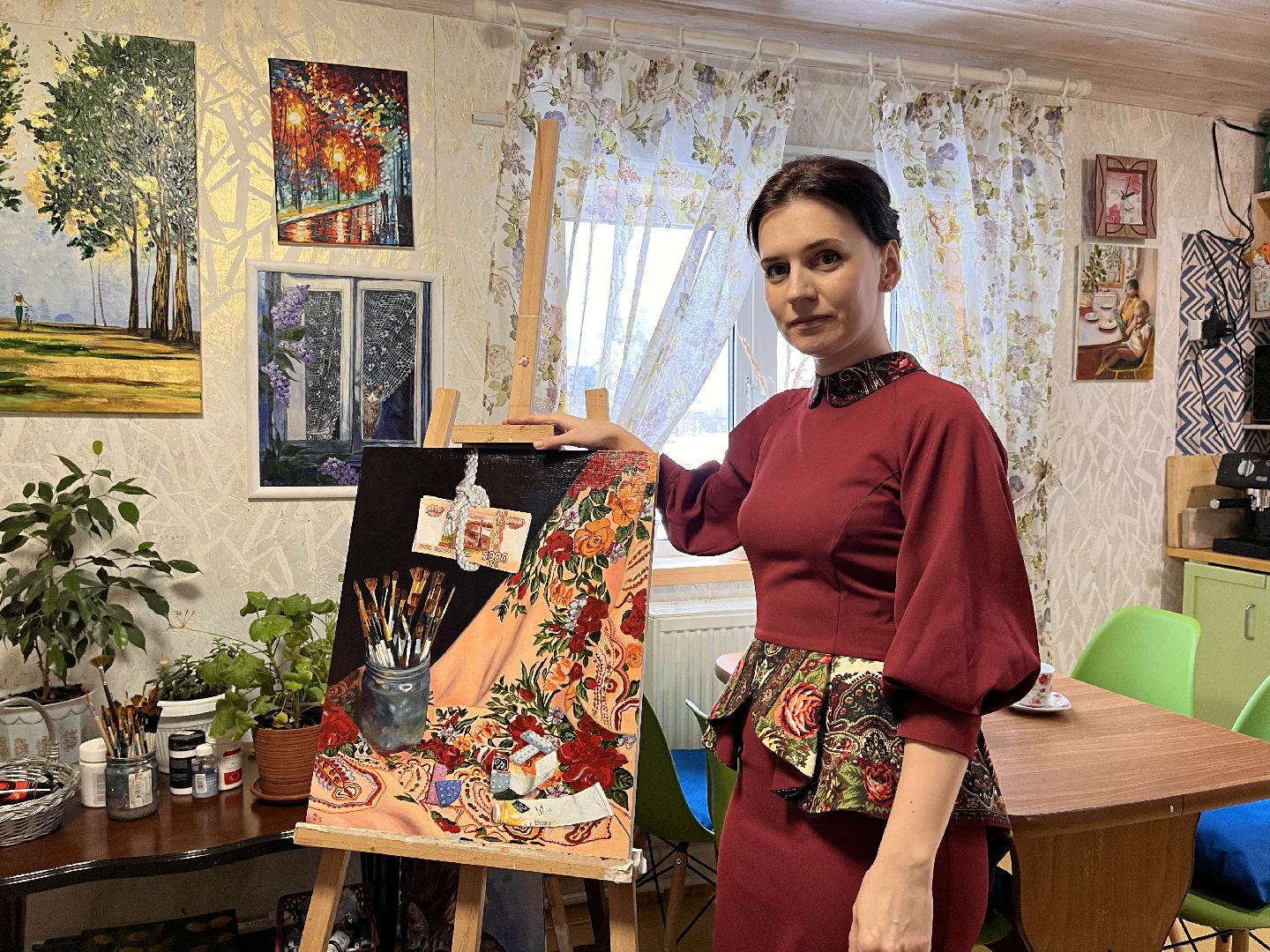 шаховская, художественная выставка, художник,