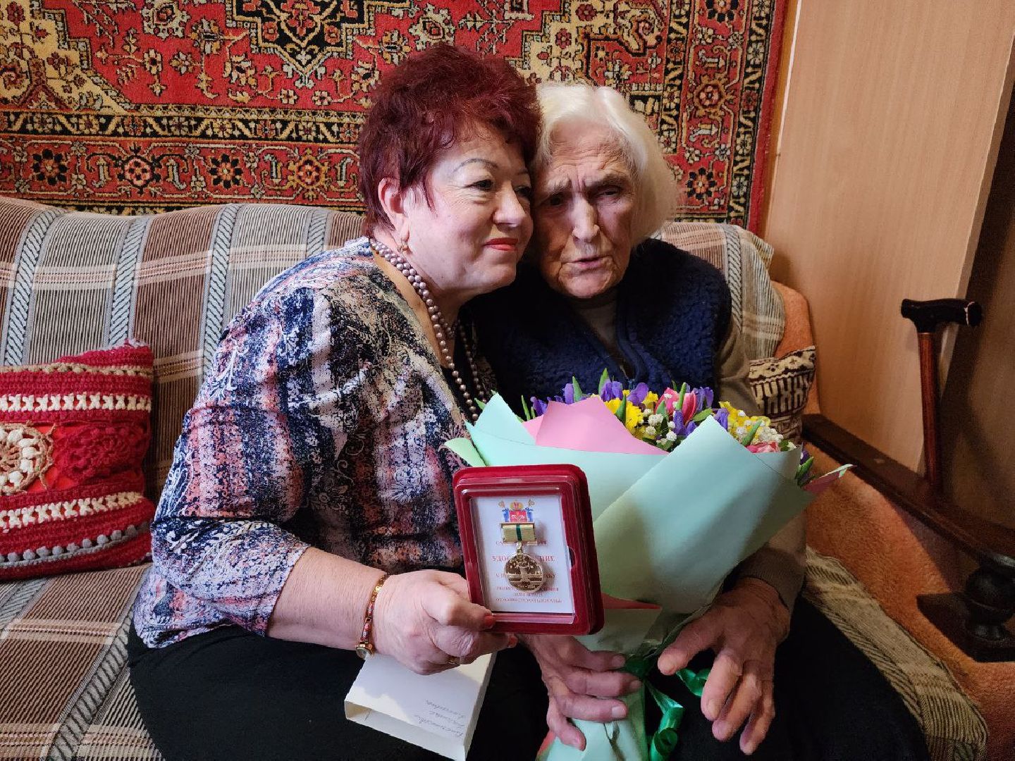 можайск, можайский городской округ, подмосковье, ленинград, блокада ленинграда, блокадники, ветераны, глава округа, юбилейная медаль, поздравления, история,