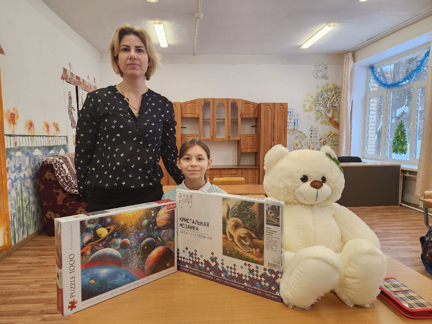 пушкино, подарки, дети, овз, полиция,