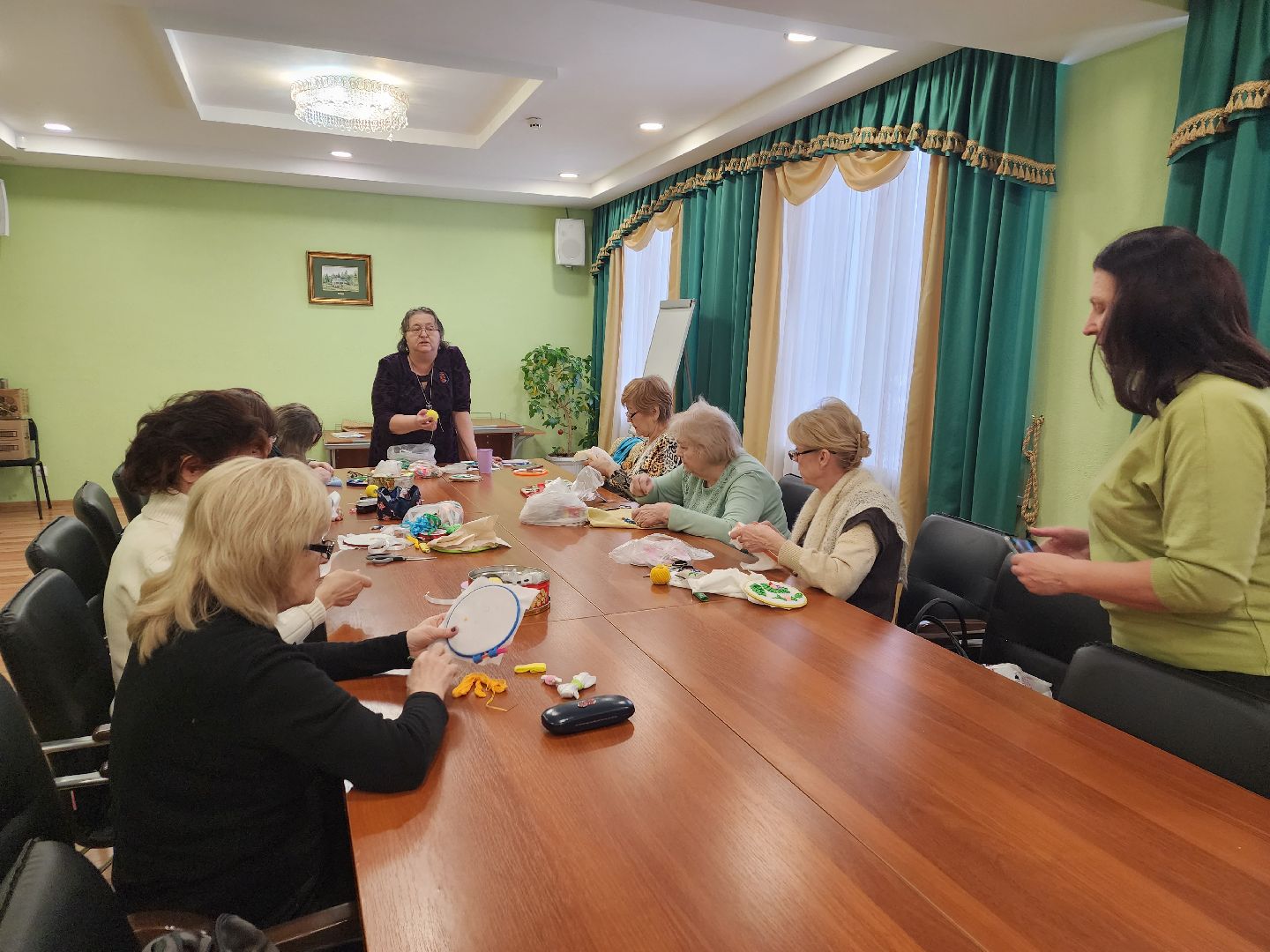 пушкино, активное долголетие, мастер класс, пожилые люди, города, творческие занятия,