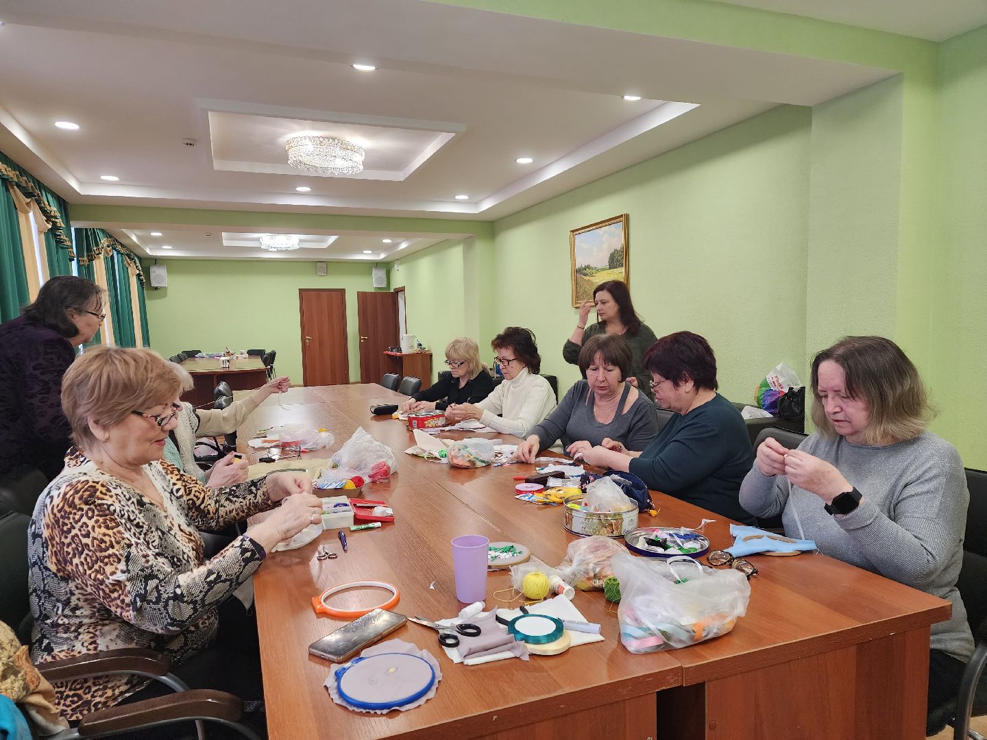 пушкино, активное долголетие, мастер класс, пожилые люди, города, творческие занятия,