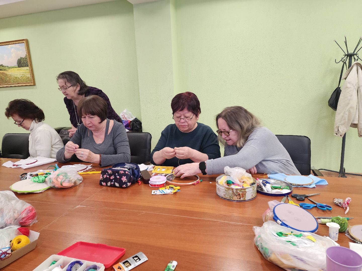 пушкино, активное долголетие, мастер класс, пожилые люди, города, творческие занятия,