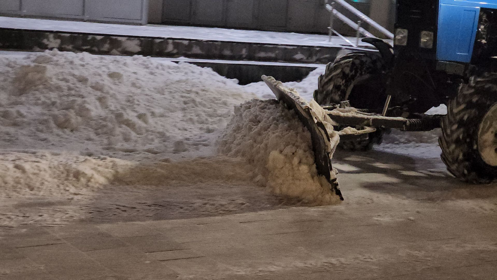 Снег, уборка снега, коммунальная техника, коммунальщики, рузский городской округ, руза, московская область, подмосковье,