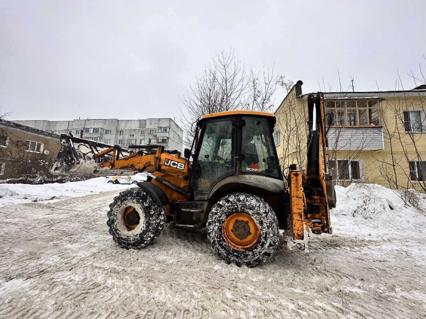 уборка дворов, жкх подмосковье, наро-фоминск,