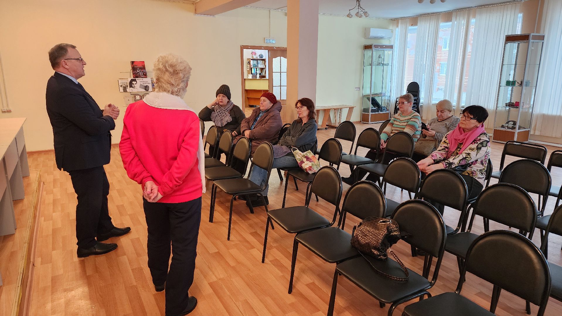 кашира, каширская больница, встреча с жителями, главный врач, здравоохранение, медицина, простуда, давление,