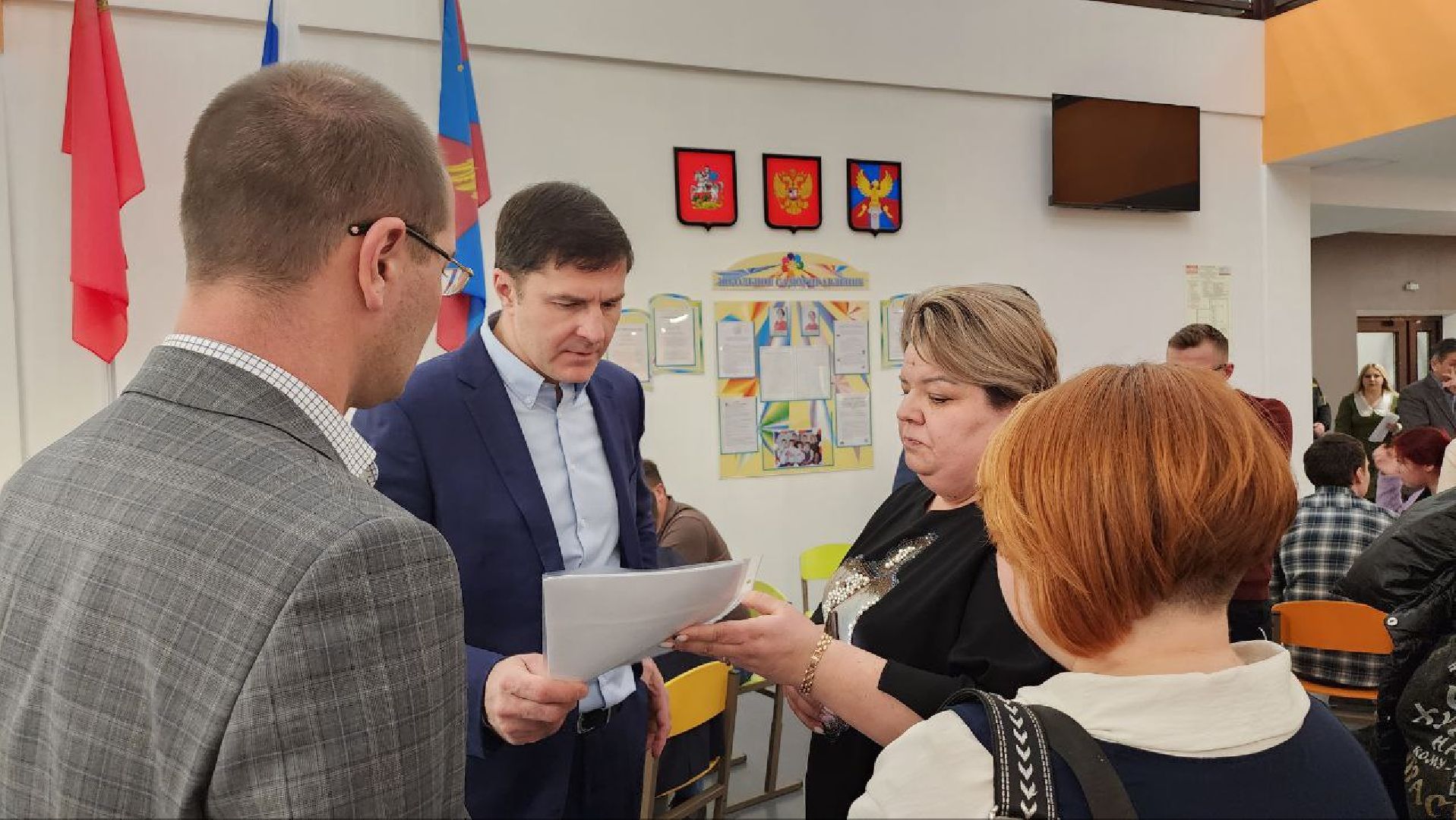 люберцы, выездная администрация, глава городского округа люберцы владимир волков,