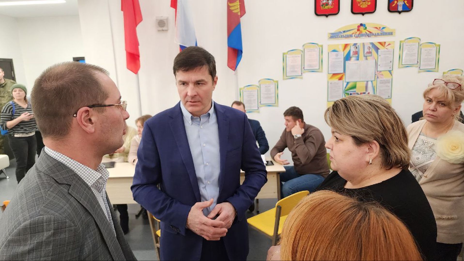 люберцы, выездная администрация, глава городского округа люберцы владимир волков,