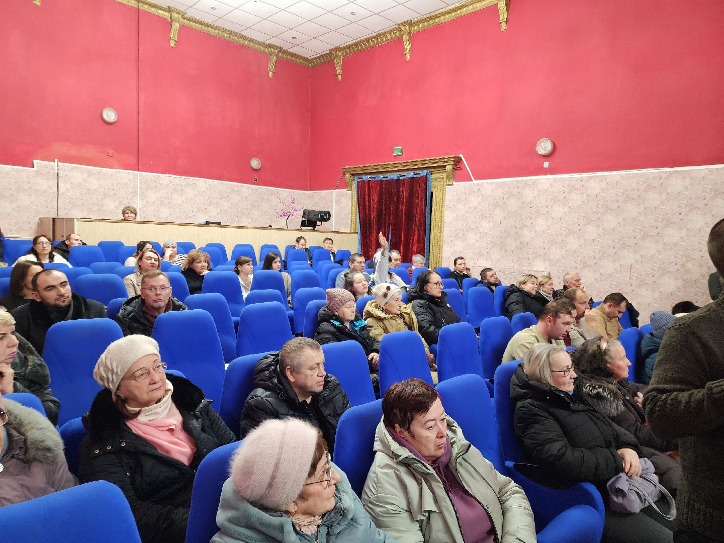 Подольск, встреча с жителями, Полиция, Грузовые машины,