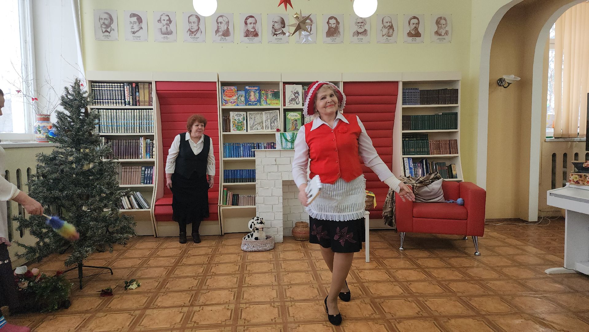 Шатура, красная шапочка, Шарль Перро, спектакль, городской округ культура, немецкий язык, немец,