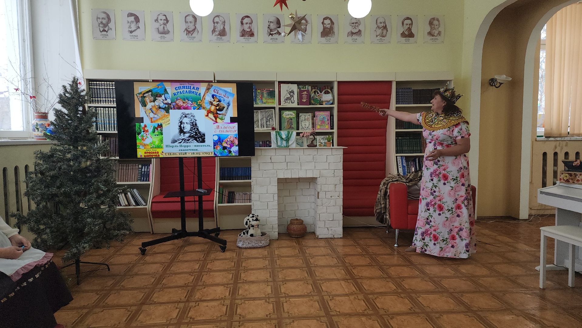 Шатура, красная шапочка, Шарль Перро, спектакль, городской округ культура, немецкий язык, немец,