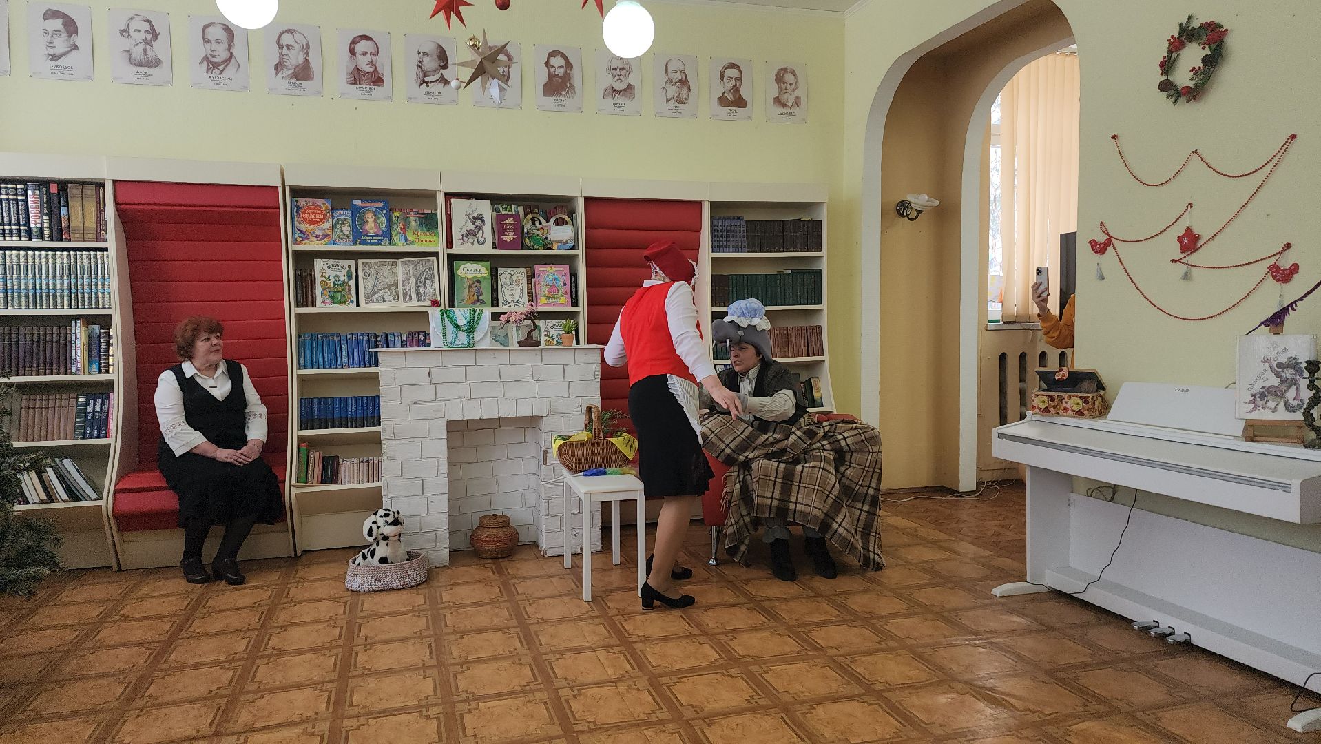 Шатура, красная шапочка, Шарль Перро, спектакль, городской округ культура, немецкий язык, немец,