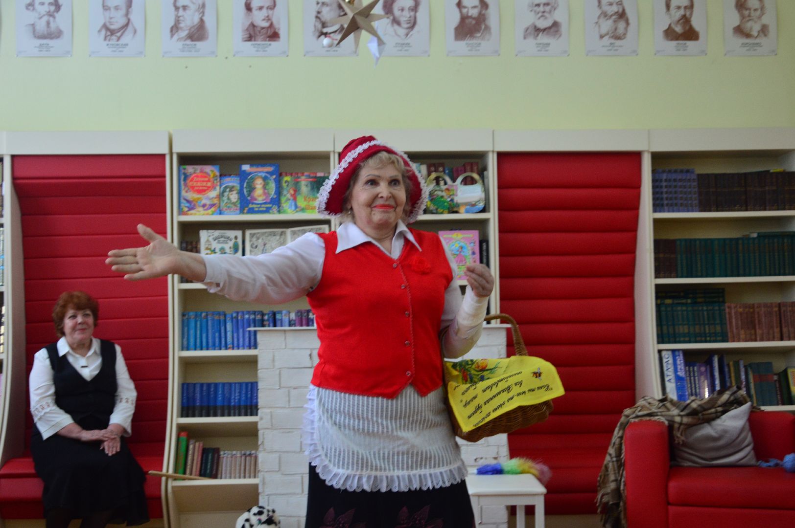 Шатура, красная шапочка, Шарль Перро, спектакль, городской округ культура, немецкий язык, немец,