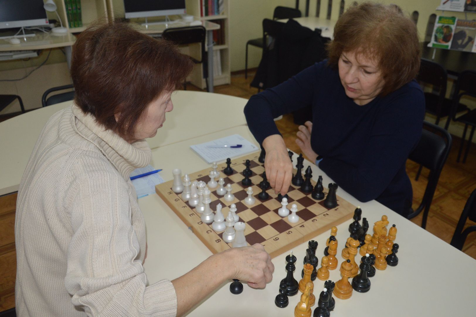 шахматы, шатура, шахматный клуб, активное долголети, спорт подмосковья,