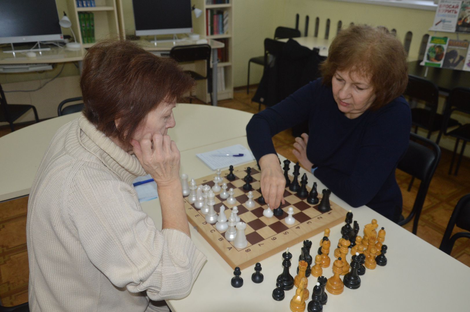 шахматы, шатура, шахматный клуб, активное долголети, спорт подмосковья,