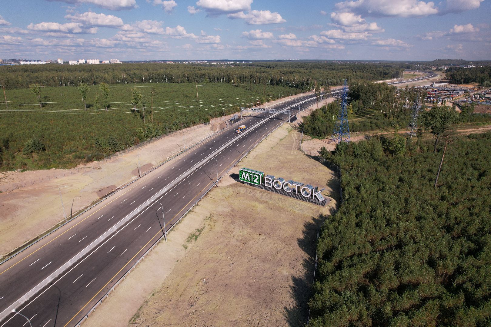 видео с коптера, строительство дорог, дороги,