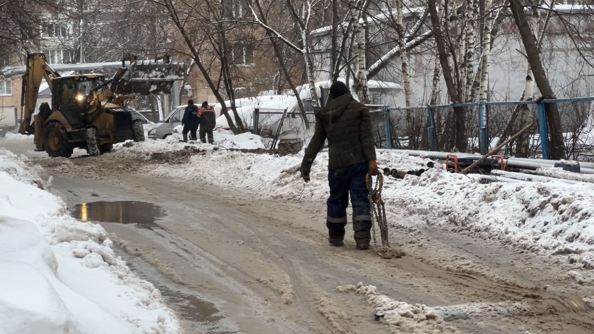 химки, жкх, трубопровод, теплосеть, гвс, авария на теплосетях,