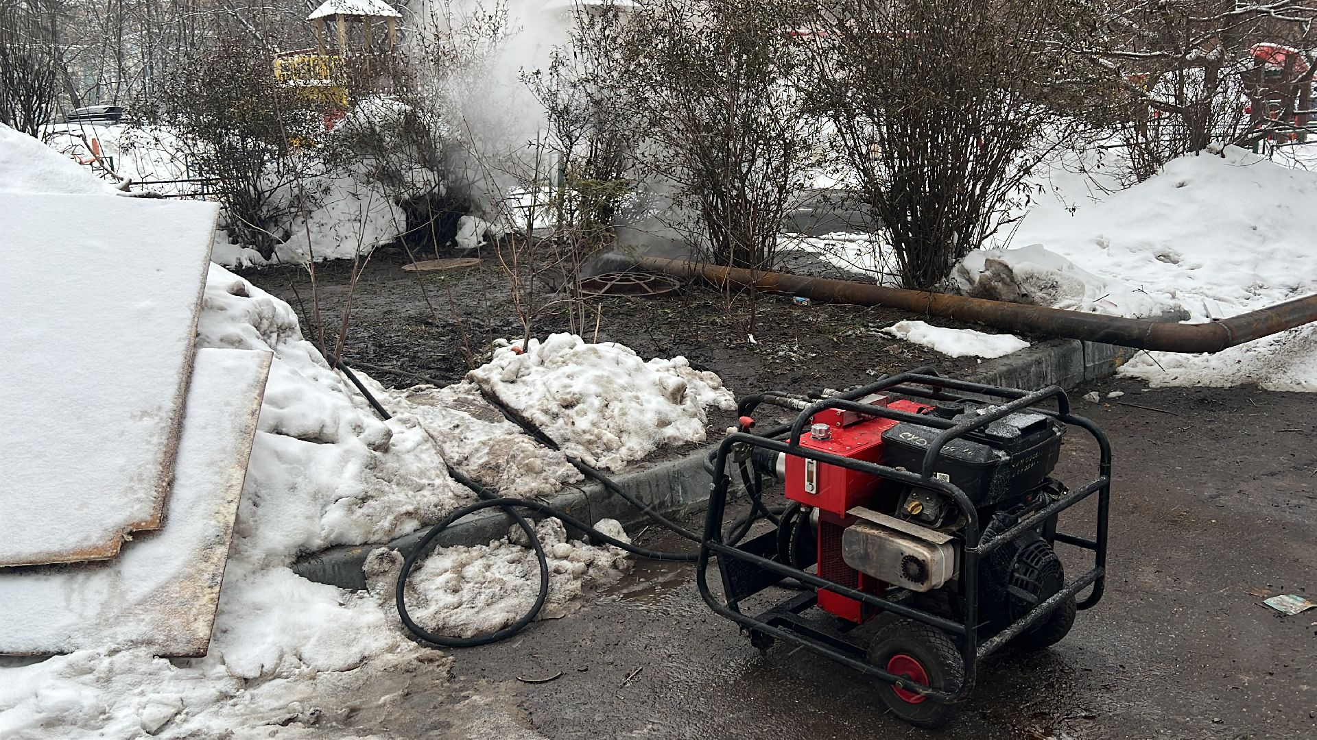 химки, жкх, трубопровод, теплосеть, гвс, авария на теплосетях,