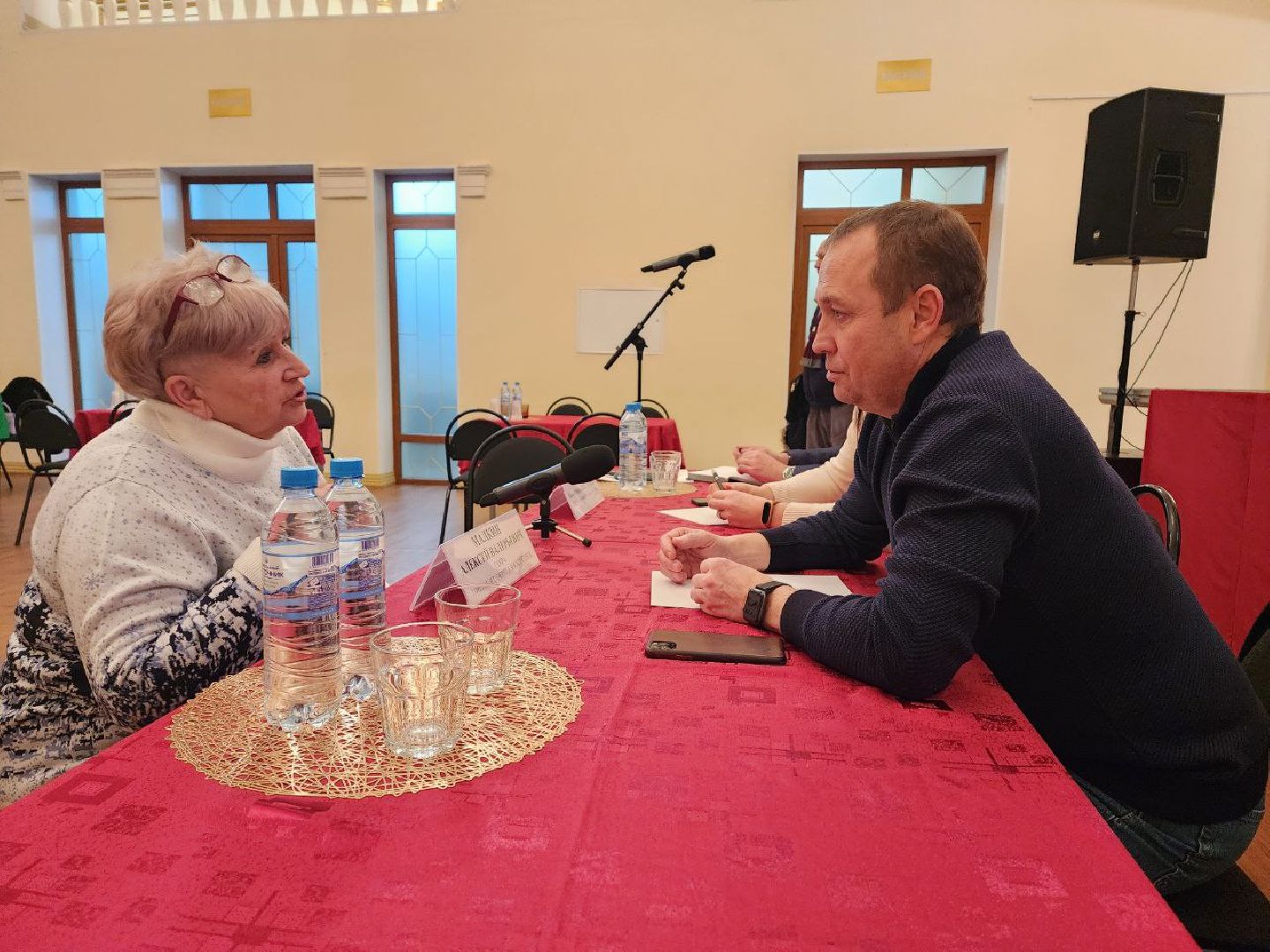 выездная администрация, жители, глава, встреча с жителями,