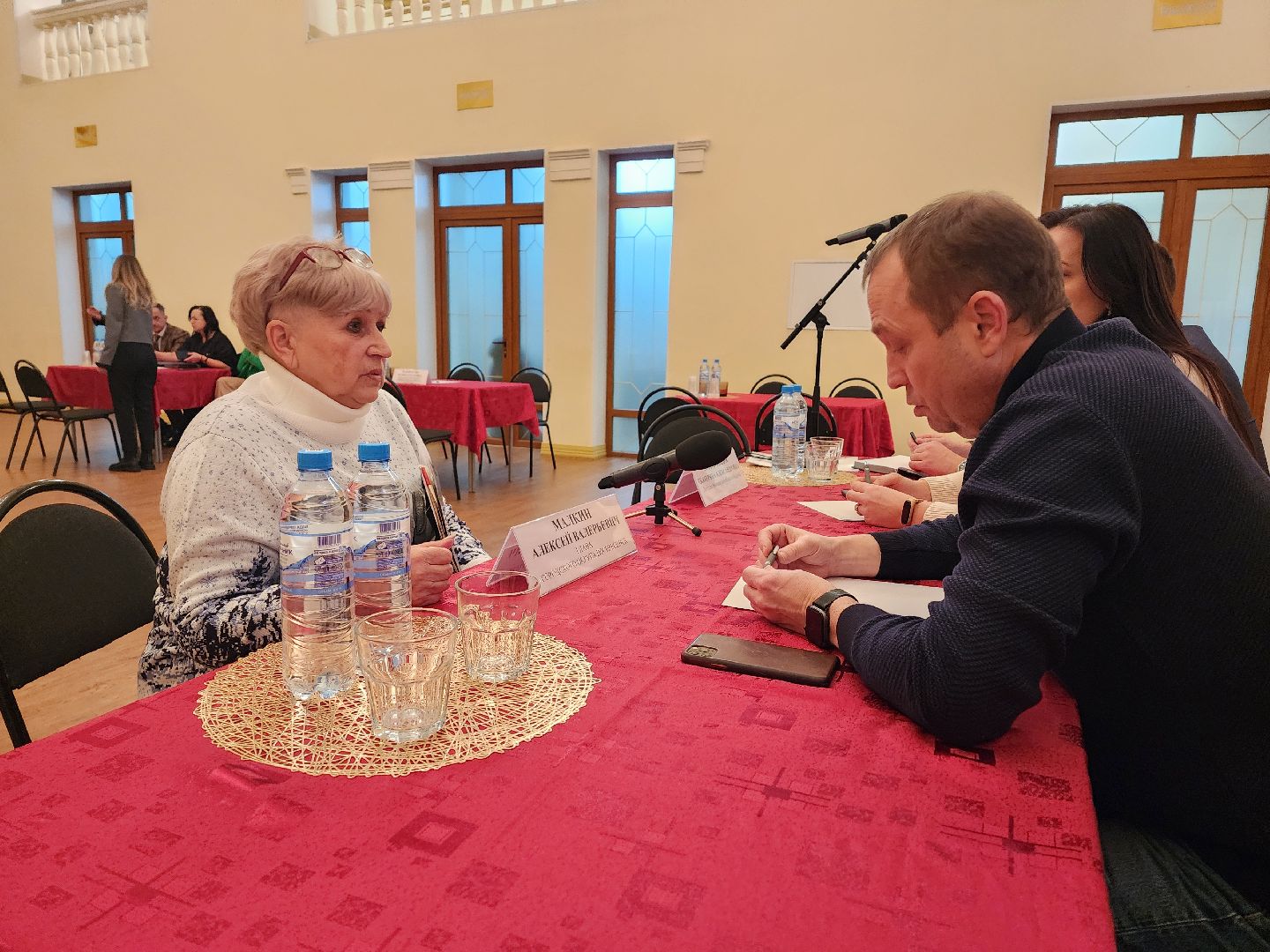 выездная администрация, жители, глава, встреча с жителями,