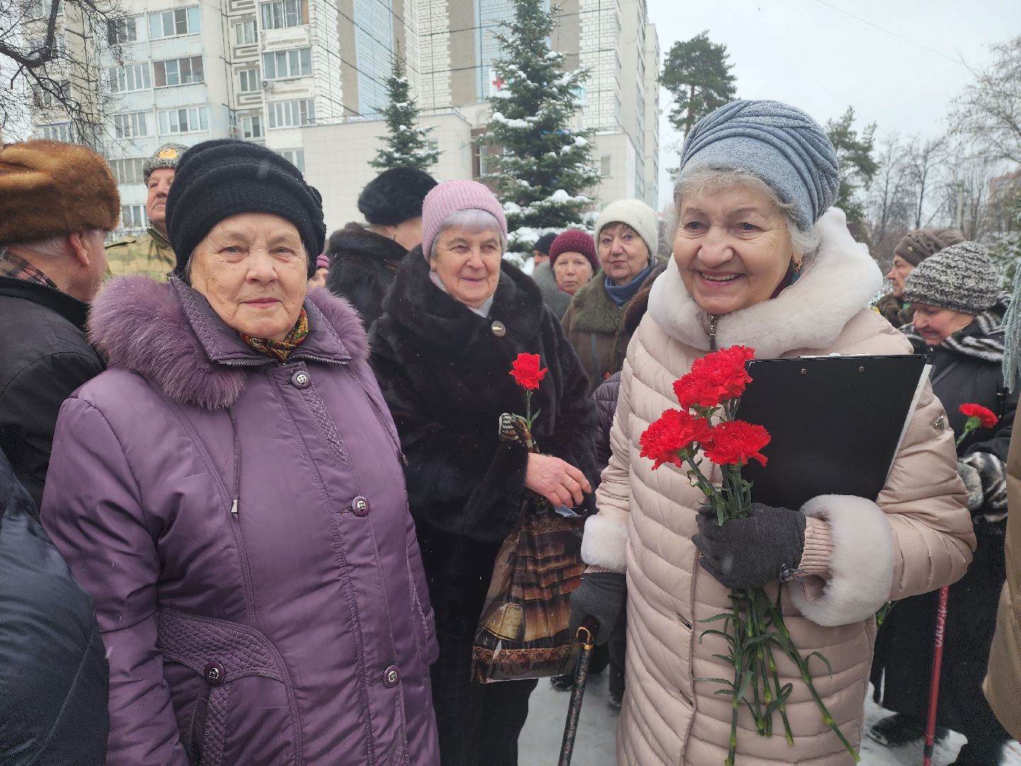пушкино, блокада ленинграда, митинг, юбилей, жители города,
