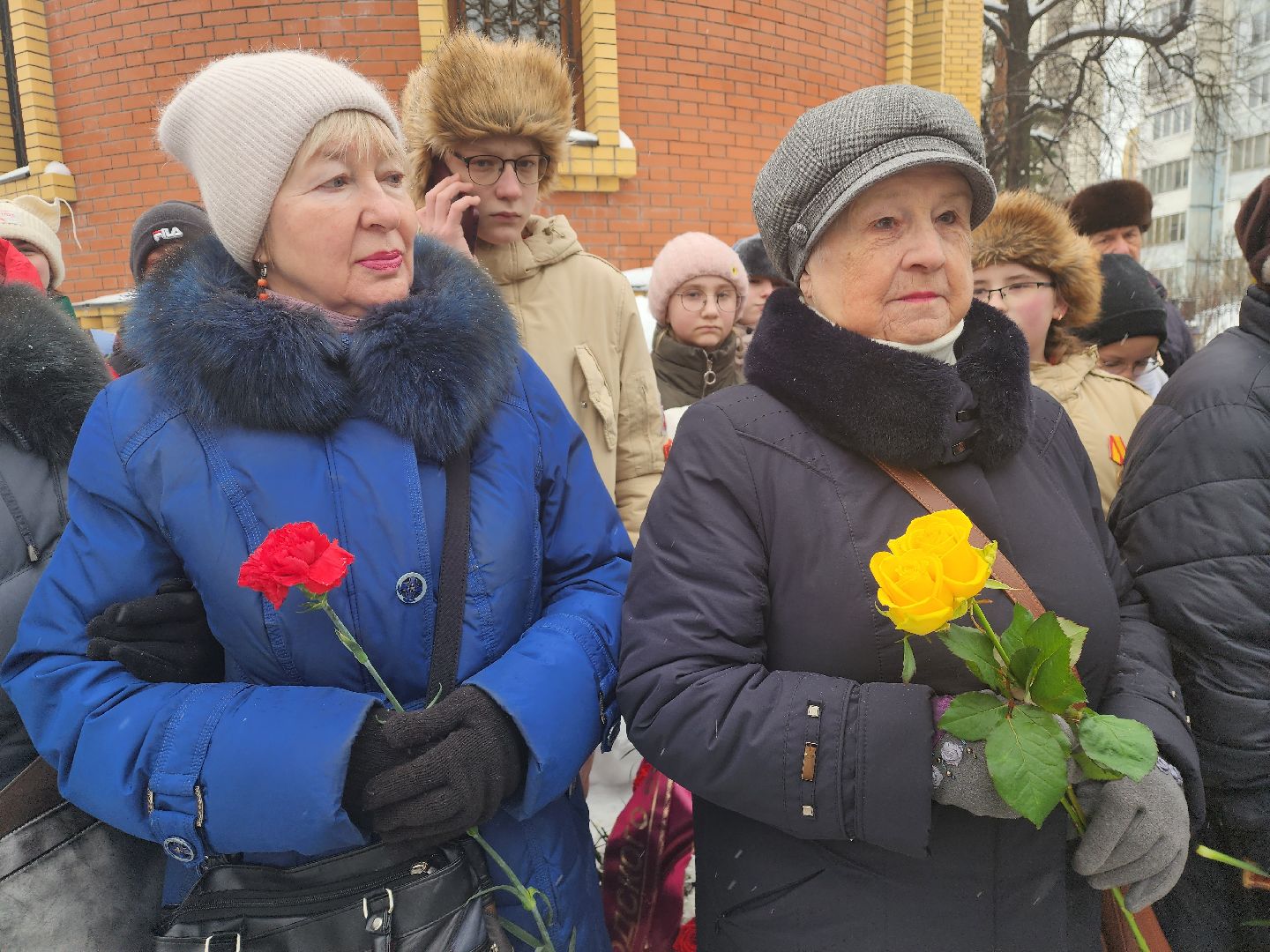 пушкино, блокада ленинграда, митинг, юбилей, жители города,