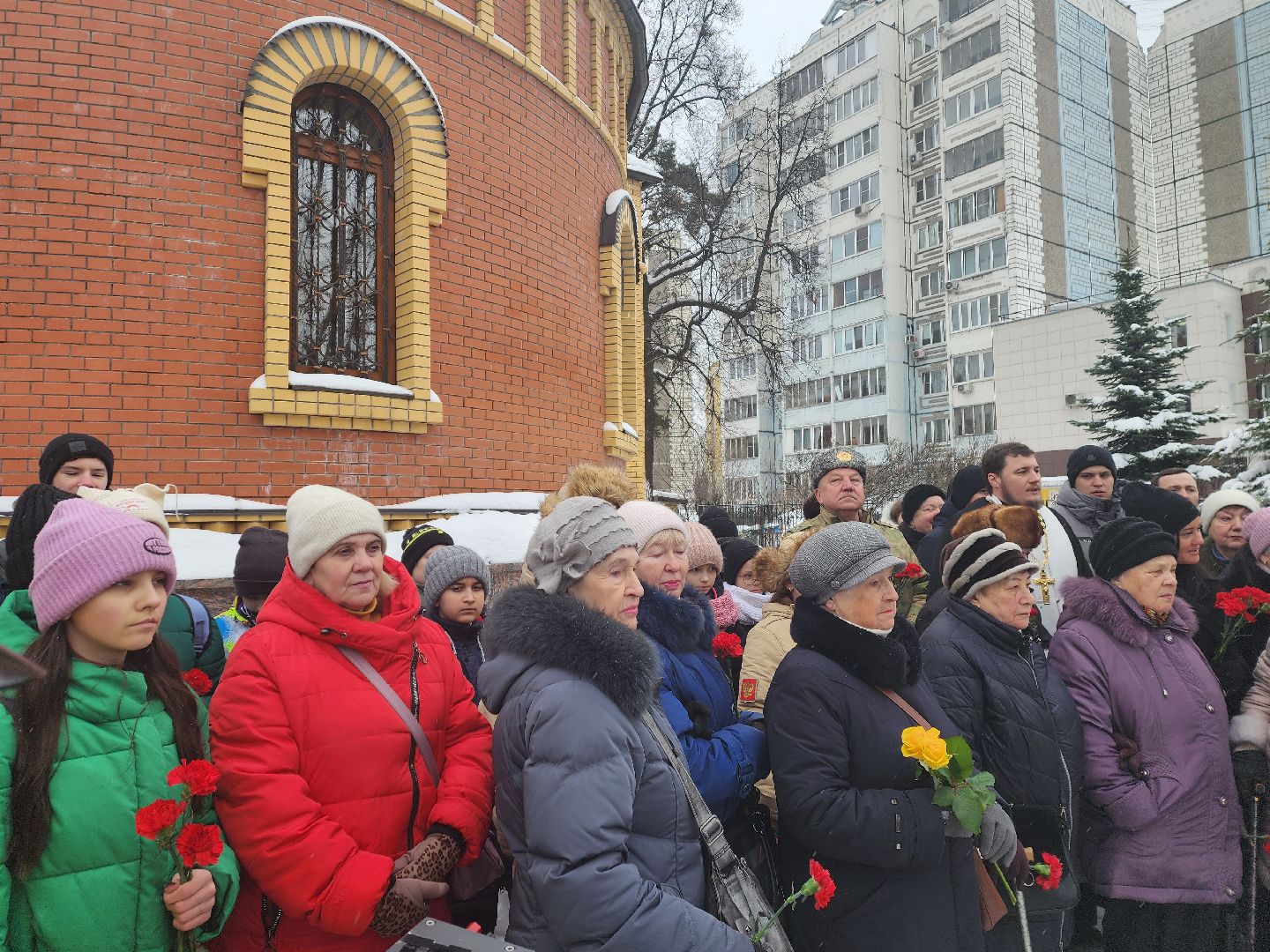 пушкино, блокада ленинграда, митинг, юбилей, жители города,