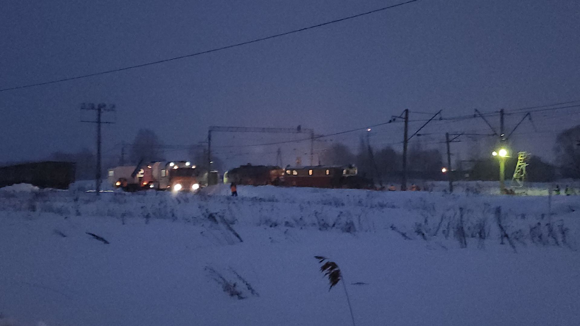 волоколамск, железная дорога, железнодорожная станция, железнодорожные пути, чп,