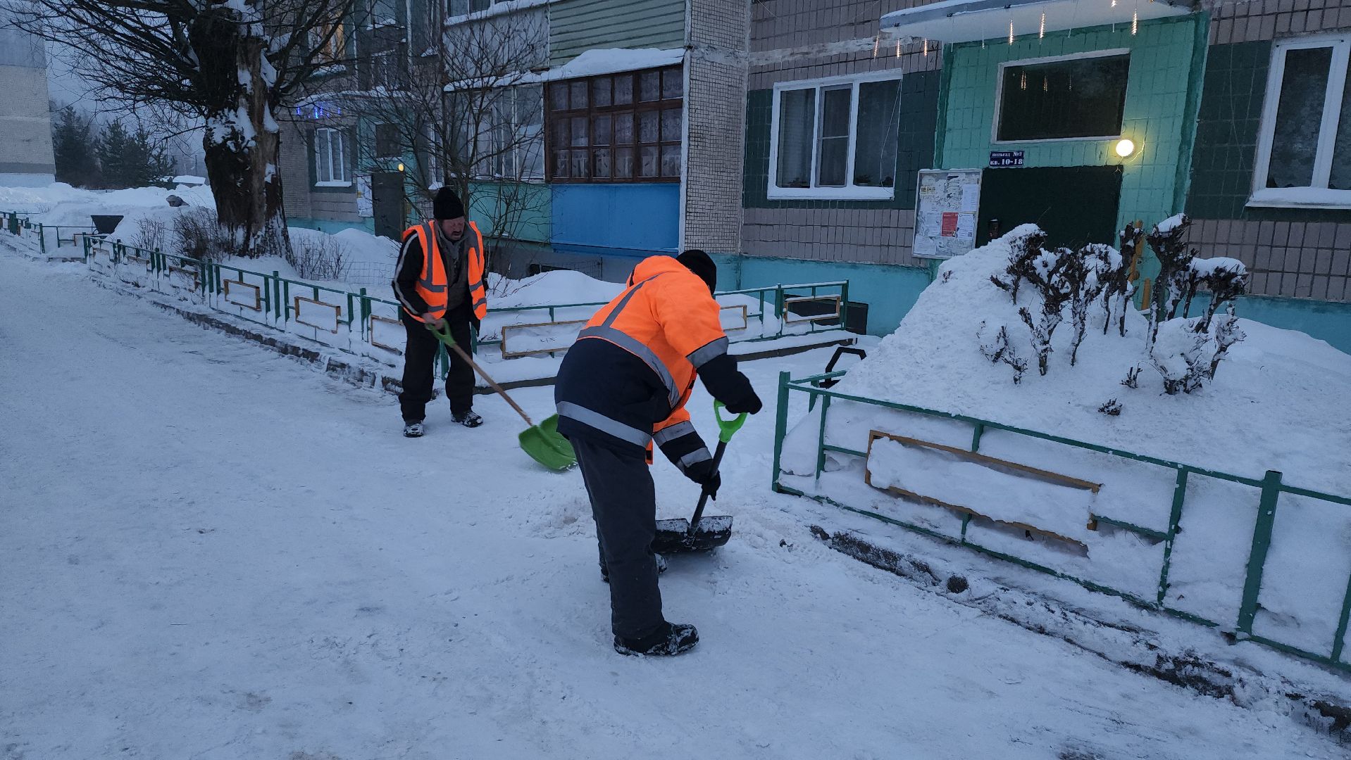 благоустройство, уборка снега, коммунальная техника, коммунальщики, руза, рузский городской округ, московская область,