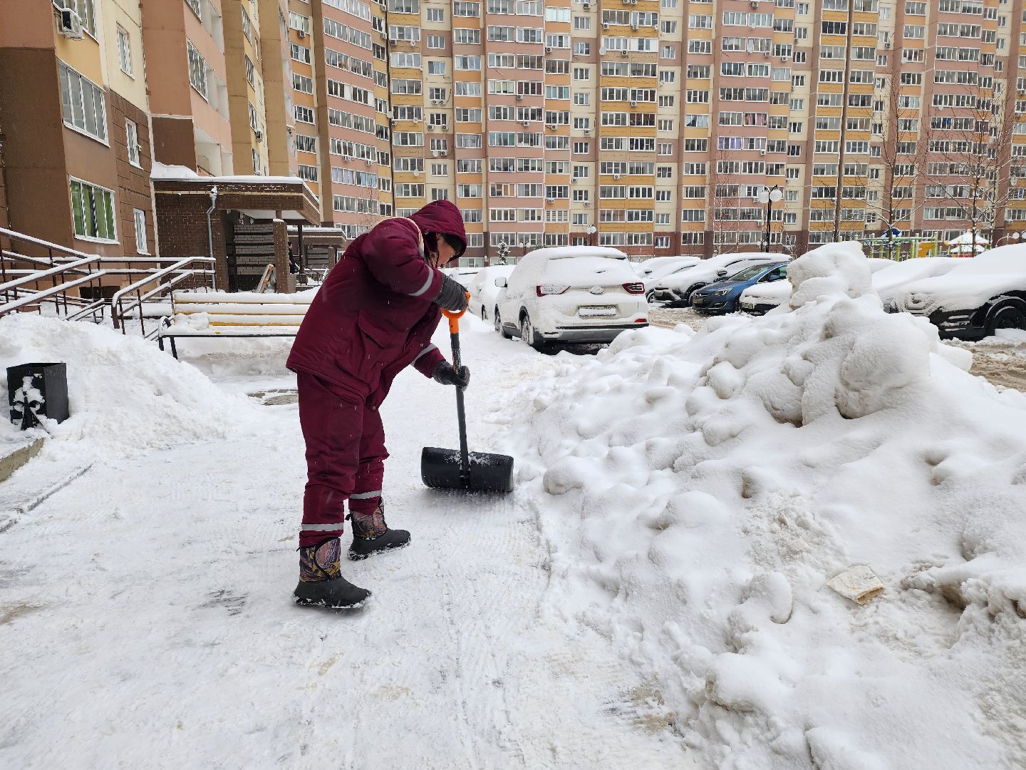 внииссок, одинцово, благоустройство, дворник,